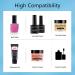 Matte Top Coat Gel Set - 3 PCS 8ml | Quick Dry, Long Lasting, No Wipe | UV/LED Lamp Polish for High Gloss Matte Finish | Home DIY and Salon Use - Buy Online on GoSupps.com
