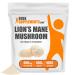 BulkSupplements.com Lion's Mane Mushroom Extract - Lions Mane Powder - Lions Mane Mushroom Supplement - Lions Mane Extract - Brain Supplements for Memory and Focus (500 Grams - 1.1 lbs) 1.1 Pound (Pack of 1)