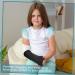 Black Arm Cast Cover - Short Arm Sleeve Protector for Cast Decorations - 8 Pcs, Washable & Removable - 11 Length x 9-11 Circumference - Buy Online on GoSupps.com