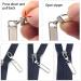 Buy 4 Pieces Black Zipper Spare Parts Zipper Sliders Pull Tabs & Clips for Bags Tents Luggage & Backpacks - Buy Online on GoSupps.com
