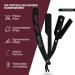 Sapiens Barbershop Razor for Men - Straight Razor Schwarze Edition + 20 Derby Half Blades & Trap Bag - Ultimate Barber Shaving Kit - Buy Online on GoSupps.com