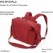 Stokke Xplory X Wrap Pocket - Versatile Shoulder Bag & Backpack Foldable UPF 50+ Water-Repellent Easy to Clean - Ruby Red - Buy Online on GoSupps.com