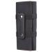Salon Hair Tools Bag Stylist Barber Scissors Pouch Bag Soft Fabric Roll-Up Organiser Black Color