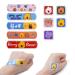 100pcs Kids Cartoon Bandages Adhesive Flexible Colorful Bandages for Boys and Girls Waterproof Bandages for Scrapes and Cuts 2 Sizes