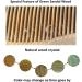 EQLEF Green Sandalwood Wide-Tooth Comb - Natural Large Sandalwood Anti-Static Comb - Buy Online on GoSupps.com