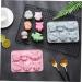 MAGICLULU 10 Pcs Baking Cake Mold Chocolate Mold Candy Chocolate Owl Soap Molds Silicone Mold Silicone Soap Animal Cookie Silicone Baking Mold Owl Candy Molds to Bake Silica Gel Tool 19.9x13.8cmx5pcs Pinkx5pcs - Buy Online on GoSupps.com