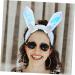 PLAFOPE Rabbit Ear Headband Bunny Ears Hair Clip Party Headband for Women Cartoon Rabbit Headband Party Headband for Adults Rabbit Ear Hairband Pvc Rain Wire. Plastic Floor. Satin Cloth - Buy Online on GoSupps.com
