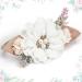 Makone Baby Hair Band | Stretchy Nylon Flower Headbands for Newborns & Toddlers | Adorable Baby Girl Hair Accessories - Buy Online on GoSupps.com