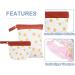 Maeau 2-Piece Reusable Wetbag Set - Waterproof Fabric Diaper Bags & Organizers for Baby Gym & Kindergarten (20x28cm + 32x40cm) - Buy Online on GoSupps.com