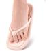 4 Pairs Clear Gel Silicone Thong Sandal Toe Protectors - Non-Slip Cushions & Inserts for Flip-Flops | International Shipping - Buy Online on GoSupps.com