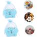 BUTIFULSIC 12pcs Candy Bag Baby Products Packing Pouch Linen Wrappers Bag European Style Bride 7.5X4.5X13 Blue - Buy Online on GoSupps.com