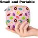 Colorful Pink Menstruation Bag for Women & Girls | Zippered Tampon & Napkin Storage | Sweet Donut Design - Buy Online on GoSupps.com