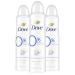 Dove 0% Aluminum Deodorant Dry Spray Cotton Flower & Sandalwood 3 Count for 48-Hour Protection Aluminum Free 4 oz Cotton Flower and Sandalwood 4 Ounce (Pack of 3)