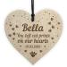 RED OCEAN Wood Personalised Cat Memorial Gift Cat In Memory Plaque Keepsake