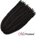 Ms. Priceless 24 Cuban Twist Marley Braiding Hair for Black Women - #1B 24 Inch (3 Packs) - Buy Online on GoSupps.com