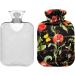 2L Heat Bottle for Pain Relief Poppy Flowers & Summer Butterflies Design Perfect for Headaches & Back Pain Relief International Shipping Available - Buy Online on GoSupps.com