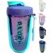 Qavi Protein Shaker Bottle 590ml - Tritan Material, BPA Free, Leakproof & Odourless - Green - Buy Online on GoSupps.com