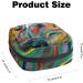 GIAPB Period Bag | Sanitary Napkin Storage & Travel Makeup Pouch | Abstract Art Graffiti Color35 - Buy Online on GoSupps.com