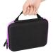Qanyegn Essential Oils Storage Bag - 63 Compartment Purple Organizer for Oils & Accessories - Buy Online on GoSupps.com