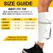 DK2 Multi-Sport Unisex Calf Compression Sleeves: Pain Relief UV Protection Calf Shin and Vein Support Medium White - Buy Online on GoSupps.com