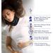Cervicorrect Neck Brace by Healthy Lab Co | Soft Cervical Collar for Neck Pain & Snoring | Comfortable Support for Sleep (Gray) - Buy Online on GoSupps.com