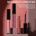 12 Color Cream Lip Gloss Set - Waterproof Long-Lasting Moisturizing Velvet Lipstick | International Shipping - Buy Online on GoSupps.com
