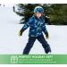 Buy Homord Waterproof Ski Gloves for Kids | Warm Winter Thinsulate Gloves for Boys & Girls (Ages 3-14) - Buy Online on GoSupps.com