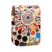 Travel Lipstick Organizer Case Lipstick Case Portable Makeup Bag With Mirror Abstract Mandala Flowers B639y3omfn