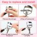 30Pcs Eyelash Curler Refills Eyelash Curler Pads Eyelash Curler Replacement Pads Rubber Material Replacement Refill Pad with Clear Storage Box - Buy Online on GoSupps.com