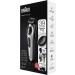 Braun Beard Trimmer & Hair Clippers Set for Men | Cordless Rechargeable Mini Foil Shaver & Gillette ProGlide Razor | 6 Piece Black/Silver Grooming Kit - Buy Online on GoSupps.com