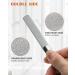 FVION 2 PCS Professional Metal Nail Files Set - Stainless Steel Double-Sided Nail File for Fingernails Toenails - Coarse and Fine Manicure Pedicure Tools - Buy Online on GoSupps.com