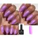 Bluesky Nail Gel Polish Lilac Shimmer Beckoning Begonia Garden Muse Delicate Pinky Lavender Shimmer 80597 UV LED Soak Off 10ml - Buy Online on GoSupps.com
