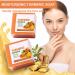 Turmeric Soap Turmeric Brightening Soap Kojic Acid Soap Turmeric Soap Bar Turmeric Soap Bar for Deep Cleansing Women's Men's Soap Bar for Face & Body with A Foaming Net (100g) - Buy Online on GoSupps.com