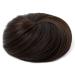 SARLA Dark Brown Synthetic Hair Buns Extension - Drawstring Updo Chignon for Women & Girls - Buy Online on GoSupps.com