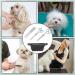 Dog Grooming Scissors Set 3PCS Blue Stainless Steel Pet Beauty Scissors with Storage Bag Pets Grooming Shears with Safety Round Tip for Pet Hair Fur Care (Thinning Shears Curved Scissor Comb) - Buy Online on GoSupps.com