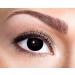 Eyecatcher 84095241-w01 - Colored contact lenses 1 pair weekly lens black carnival Mardi Gras Halloween