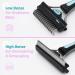 Paw Place 2-in-1 Dog Deshedding Brush for Shedding and Grooming - Blue & Black - Buy Online on GoSupps.com