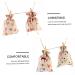 BCOATH 24pcs Countdown Candy Bag Advent Calendar Pouches Drawstring Bag Bags Tag Wood - Buy Online on GoSupps.com