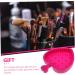 WOFASHPURET Makeup Brush Cleaning Pad brush cleaning Bowl makeup gadgets Brush Cleaning Mat Brush cleaning tool silicone cleaning brush Makeup Brush Cleaner Mat Silica gel portable face brush 12x9cm Rosy - Buy Online on GoSupps.com