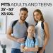 Adjustable Posture Corrector for Women & Men - Figure 8 Clavicle Brace - Black APC-009 - Buy Online on GoSupps.com