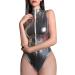 Shop Stylish Women's Shiny Ballet Suit | Long-Sleeved Metallic Dancewear & Gymnastics Leotard - Sizes XS to M - Buy Online on GoSupps.com