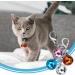 LAMXD 10 Pcs Cat Dog Collar Bells Jingle Bell for Cat Collar Dog Collar Charms Colourful Pet Small Bells with Clasps Pet Collar Accessories Festival Party DIY Crafts Decoration - Buy Online on GoSupps.com