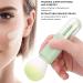 Travel Makeup Brush Set - 4 in 1 Portable Retractable Brushes for Foundation & Nail Art - Green - Buy Online on GoSupps.com