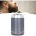 Electric Beard Cutter ABS Aluminum Alloy LED Indicator Mini Beard Trimmer 3W Rechargeable Pocket Size 6000RPM Portable for Travel (Black Gray) - Buy Online on GoSupps.com