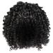 Cute Hair Clips European And American Small Curly African Ladies Wig Rod Fluffy Fiber High Temperature Silk Headgear Suitable For Black Women Large Cap Wigs for Women Pink One Size