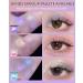 Purple Glitter Eyeshadow Palette: Multichrome Metallic Shimmer - High-Pigmented, Long-Lasting Holographic Duochrome Highlighter - Korean Eye Makeup | S10 - Buy Online on GoSupps.com