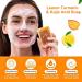 Turmeric Kojic Acid Soap Turmeric Soap Nature Turmeric Soap Dark Spot Corrector Pure Turmeric Handmade Soap Bar For Face & Body Moisturizing Erase Fine Lines Friendly Vegan&Cruelty Free - Buy Online on GoSupps.com