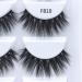 5 Pairs 3D False Eyelashes Faux Mink Fake Eyelashes Handmade Thick Nature Fluffy Long Lashes Reusable for Makeup - Buy Online on GoSupps.com