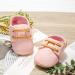 Baby Girls Boys Anti-Slip Oxford Loafer Flats | First Walking Shoes Sneakers | PU Leather 6-12 Months (Pink) - Buy Online on GoSupps.com