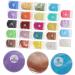 Lurrose 5pcs 24 Mica Powder Natural Soap Colorful Candles Pigment Lip Soap Powder Edible Eye Shadow 24 Colorx5pcs 13X9cmx5pcs - Buy Online on GoSupps.com
